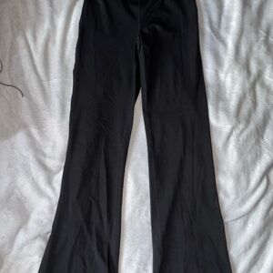 H&M Black Flared Leggings